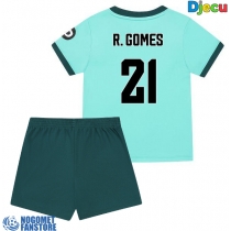 Wolves Rodrigo Gomes #21 Gostujuci Dres za djecu 2025-26 Kratak Rukav (+ Kratke hlače)